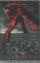 A paz alemã (paz alemã), c.1918
