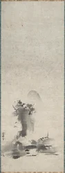Haboku, paisagem de tinta salpicada