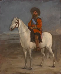 O soldado de Garibaldi a cavalo