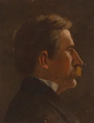 Perfil de um homem