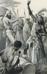 Samuel Baker (guache sobre papel)