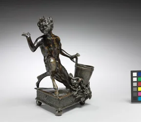 Ajoelhamento Satyr, c.1520 (bronze)