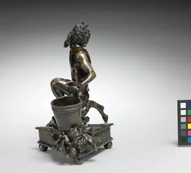 Ajoelhamento Satyr, c.1520 (bronze)