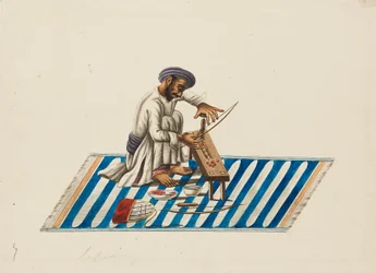 Lapidário no trabalho, c1810