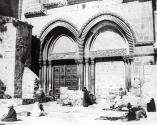 Entrada para a Igreja do Santo Sepulcro, 1865