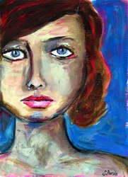 Retrato de uma Mulher Pensativa