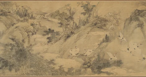 Cem guindastes 百鶴圖
