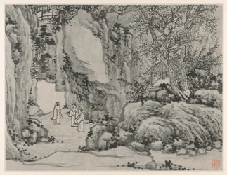 Doze vistas de Tiger Hill, Suzhou: The Sword Spring, Tiger Hill, depois de 1490.
