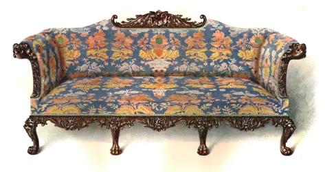 Sofá de mogno, 1906