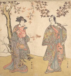 O Segundo Ichikawa Monnosuke como Homem Desarmado, provavelmente 1778.