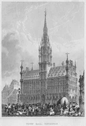 Câmara Municipal, Bruxelas, 1850