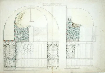 Design para Mosaico para A Igreja da Sabedoria de Deus em Lower Kingswood