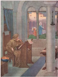O Scriptorium: Servirá para o rosto de um santo bonito, ou para uma das Marias que eu pintarei