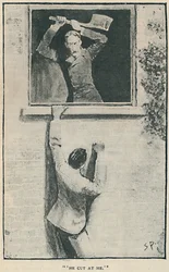 Ele me cortou, 1892
