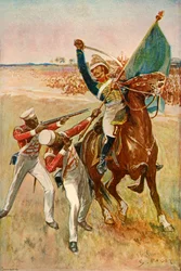 Roberts vence a Victoria Cross, 1901.