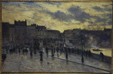 Pont-Neuf, visto do quai de la Mégisserie