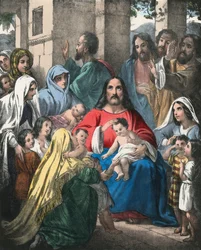 Bênção de Cristo filhinhos