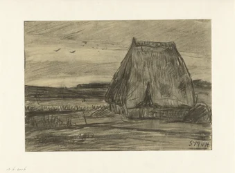 Paisagem com barraca