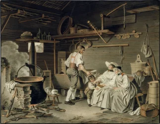 A visita à Sennhütte