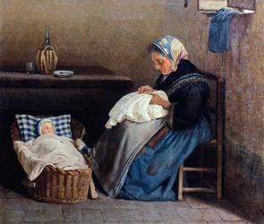 A Avó, de Silvestro Lega