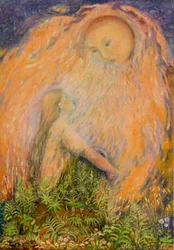 Saudade, 2015 (óleo no painel de madeira gesso)