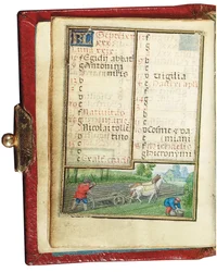 Fólio de um Livro de Horas em miniatura, uso de Roma, Bruges, 1530-35