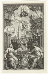 Alegoria da elevação de Guilherme IV a Stadholder, 1747