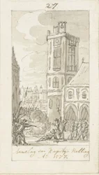 A queda do capitão Herman van der Helling, 23 de novembro de 1577