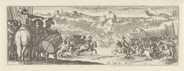 Cavalerista spreekt soldou o dedo do pé
Cavalerie (título da série)
Faecvnda qvam sit acris ingeni viris dilecta Phaebo et gratys Florentia, sit indicant pvgnae, enthea vi pectoris quas Mercuri sculpsit cliens tempestivs (título da série)