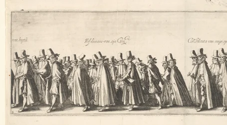 O cortejo fúnebre (placa 3), 1615