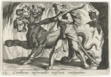 Hércules captura Cérbero