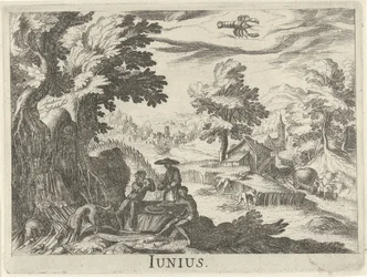 Junho Junius (título no objeto) Doze meses (título da série)