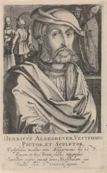 Retrato de Heinrich Aldegrever