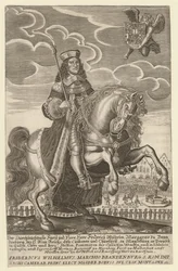 Retrato de Frederico Guilherme 1620-1688, Eleitor de Brandemburgo, Duque da Prússia, 1680