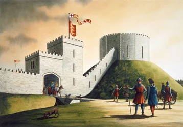 Castelo Pickering, século XIV, c1990-2010
