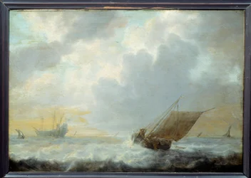 Marinha. Quadro de Simon De Vlieger