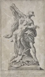Perseu entregando Andromede (desenho)