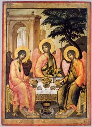 Trindade do Antigo Testamento, 1671 (tempera sobre madeira)