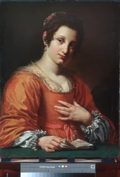 Retrato de uma jovem senhora