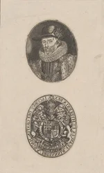 James I, rei da Inglaterra, c. 1616.