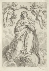 Coroação de Maria sobre o crescente lunar