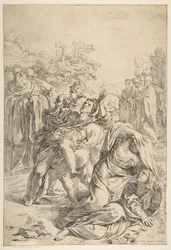 São Bento exorcizando um demônio, ca. 1637-1639.