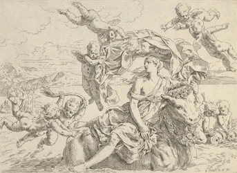 O Rapto de Europa, ca.1636.