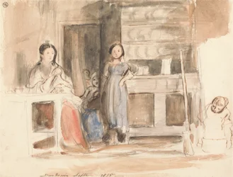 Cena da cozinha: Dunkerrin, Setembro de 1835