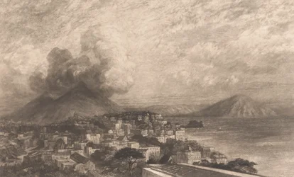 Vesúvio da Baía de Nápoles