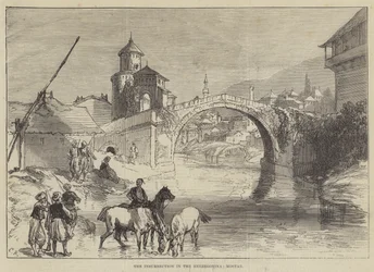 A insurreição na Herzegovina, Mostar
