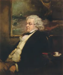 William Makepeace Thackeray 1811-1863, c1850, 1942.