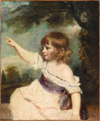 Retrato de Francis George Hare 1786-1842 conhecido como Master Hare, 1788-1789.