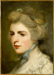 Retrato da atriz Frances Kemble 1759-1822, 1784.