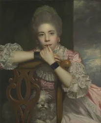 Sra. Abington como Miss Prue em "Love for Love" de William Congreve